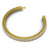 Round Cut Diamonds Tennis Bracelet in 14KT Rose Gold