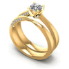 Round Diamonds 0.65CT Bridal Set in 14KT White Gold