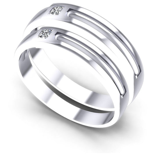 Princess Cut Diamonds Wedding Sets in 14KT White Gold
