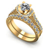 Round Diamonds 1.20CT Bridal Set in 14KT White Gold