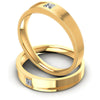 Princess Diamonds 0.15CT Wedding Sets in 14KT Rose Gold