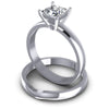 Princess Cut Diamonds Bridal Set in 14KT Rose Gold