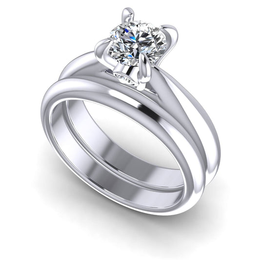 Bridal Sets 0.45-1.60CT Round Cut Diamonds