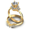 Round Diamonds 1.25CT Bridal Set in 14KT Rose Gold