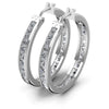Princess Diamonds 7.10CT Earring in 14KT White Gold