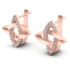 Round Diamonds 0.30CT Earring in 18KT White Gold