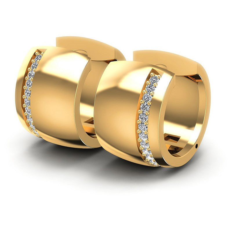 Round Diamonds 0.30CT Earring in 14KT White Gold