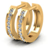 Round Diamonds 0.20CT Earring in 14KT White Gold