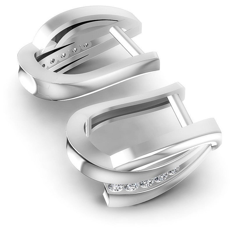 Round Diamonds 0.30CT Earring in 14KT Yellow Gold