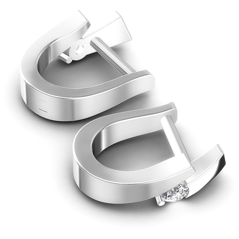 Round Diamonds 0.20CT Earring in 14KT Yellow Gold
