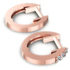 Round Diamonds 0.10CT Earring in 18KT Yellow Gold