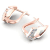 Round Diamonds 0.20CT Earring in 18KT Yellow Gold