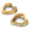 Princess Diamonds 1.00CT Earring in 14KT Yellow Gold