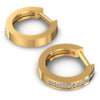 Round Diamonds 0.20CT Earring in 14KT Yellow Gold