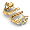 Round Diamonds 0.40CT Earring in 14KT Yellow Gold