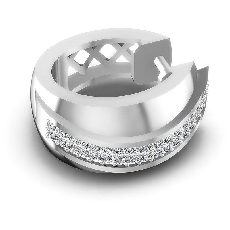 Round Diamonds 0.50CT Earring in 14KT Rose Gold