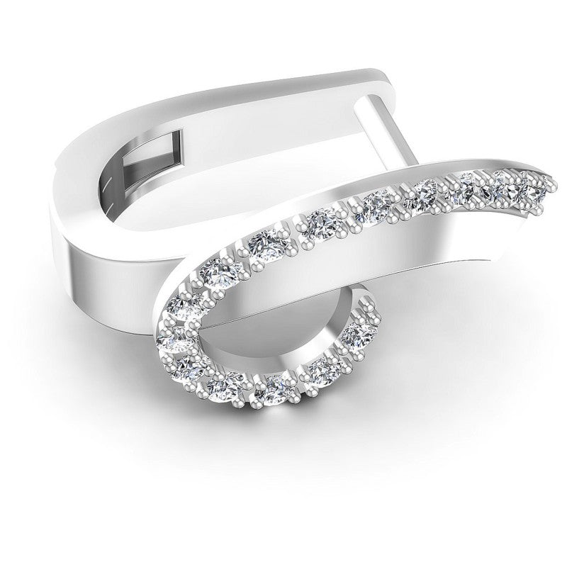 Round Diamonds 0.50CT Earring in 14KT Rose Gold