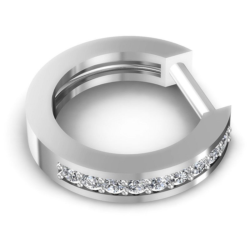 Round Diamonds 0.20CT Earring in 14KT Rose Gold