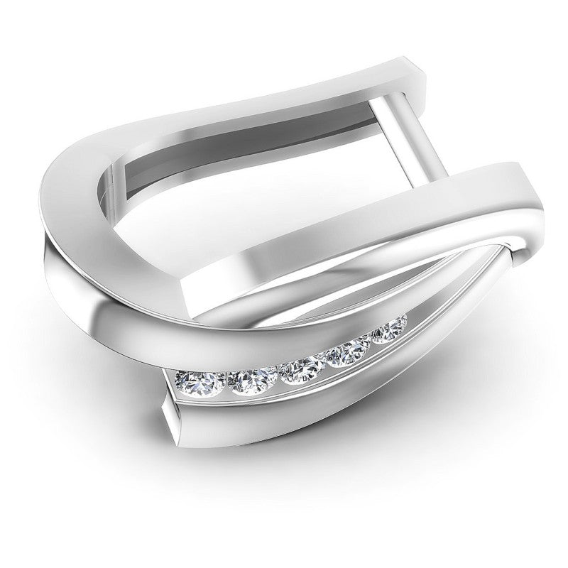 Round Diamonds 0.30CT Earring in 14KT Rose Gold