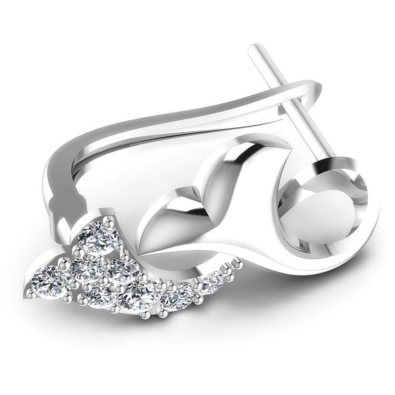 Round Diamonds 0.50CT Earring in 14KT Rose Gold