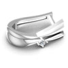 Round Diamonds 0.10CT Earring in 14KT Rose Gold