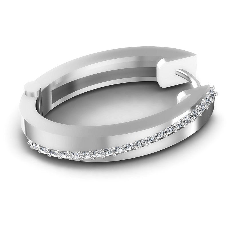 Round Diamonds 0.40CT Earring in 14KT Rose Gold