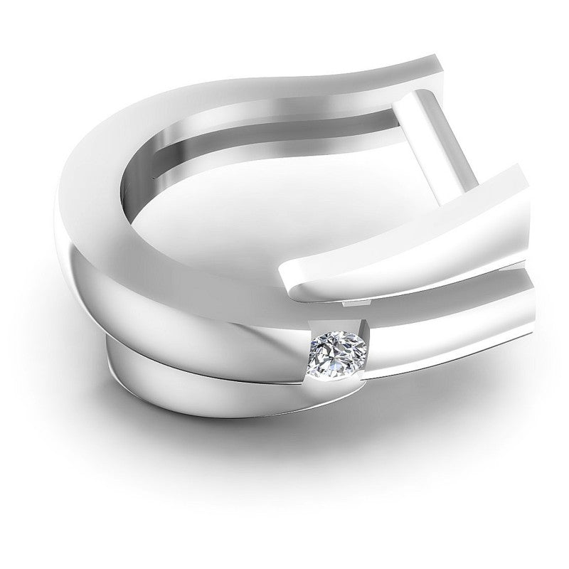 Round Diamonds 0.10CT Earring in 14KT Rose Gold