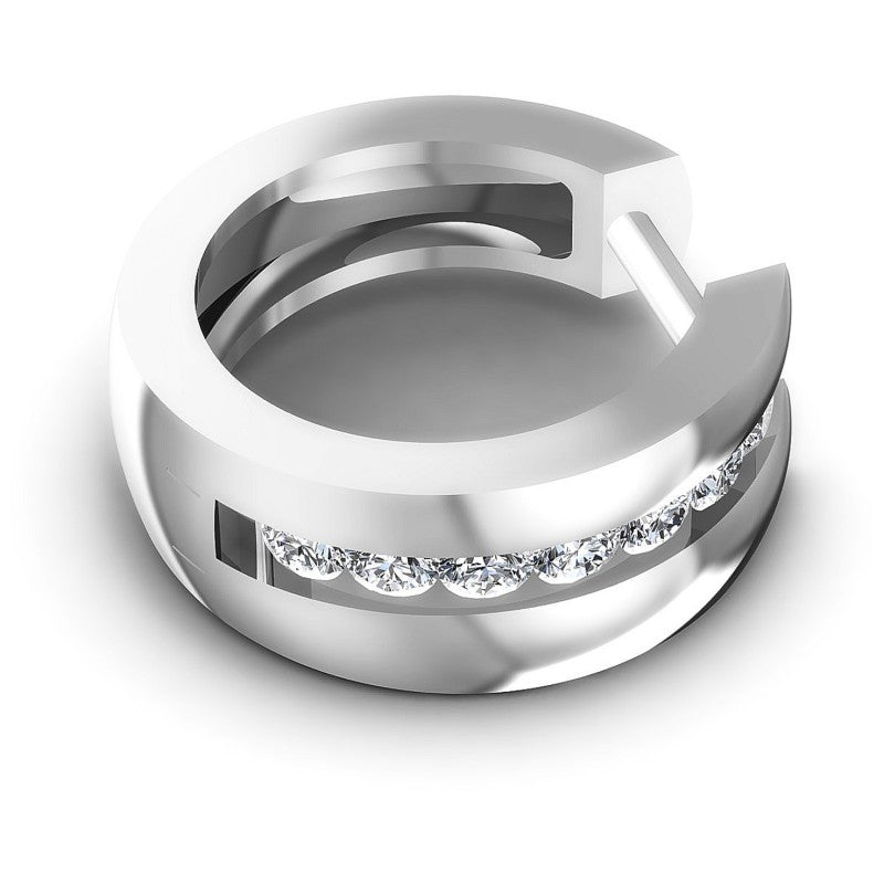 Round Diamonds 0.60CT Earring in 14KT Rose Gold
