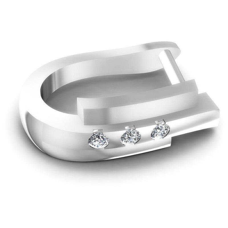 Round Diamonds 0.20CT Earring in 14KT Rose Gold