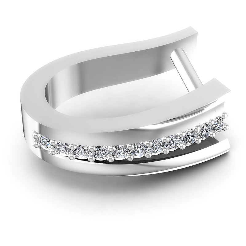 Round Diamonds 0.30CT Earring in 14KT Rose Gold