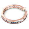 Princess Diamonds 7.10CT Earring in 18KT Rose Gold