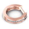 Round Diamonds 0.20CT Earring in 18KT Rose Gold