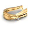 Round Diamonds 0.10CT Earring in 14KT Rose Gold
