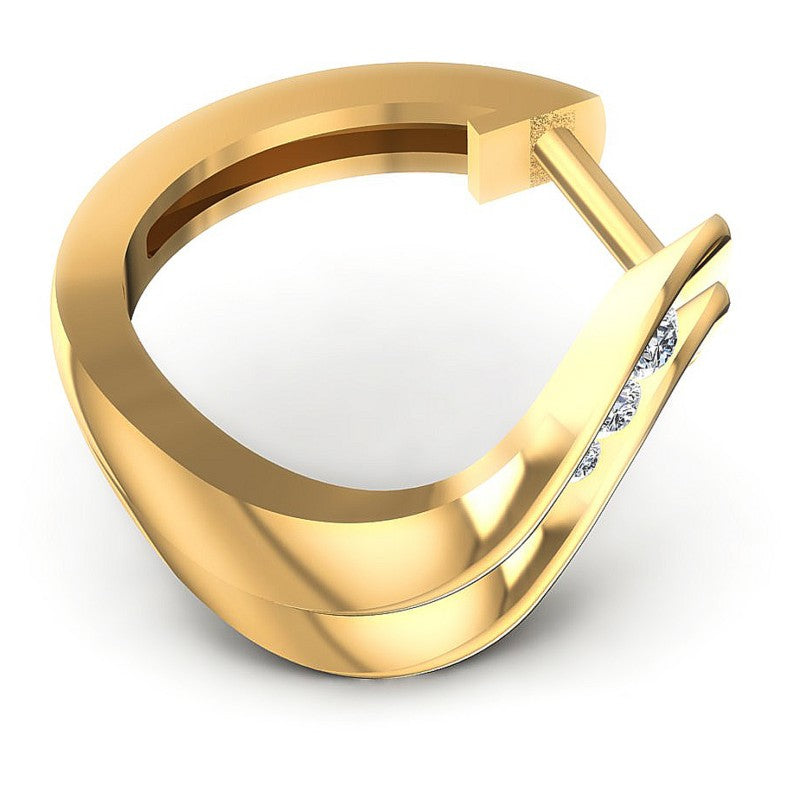 Round Diamonds 0.30CT Earring in 14KT Rose Gold