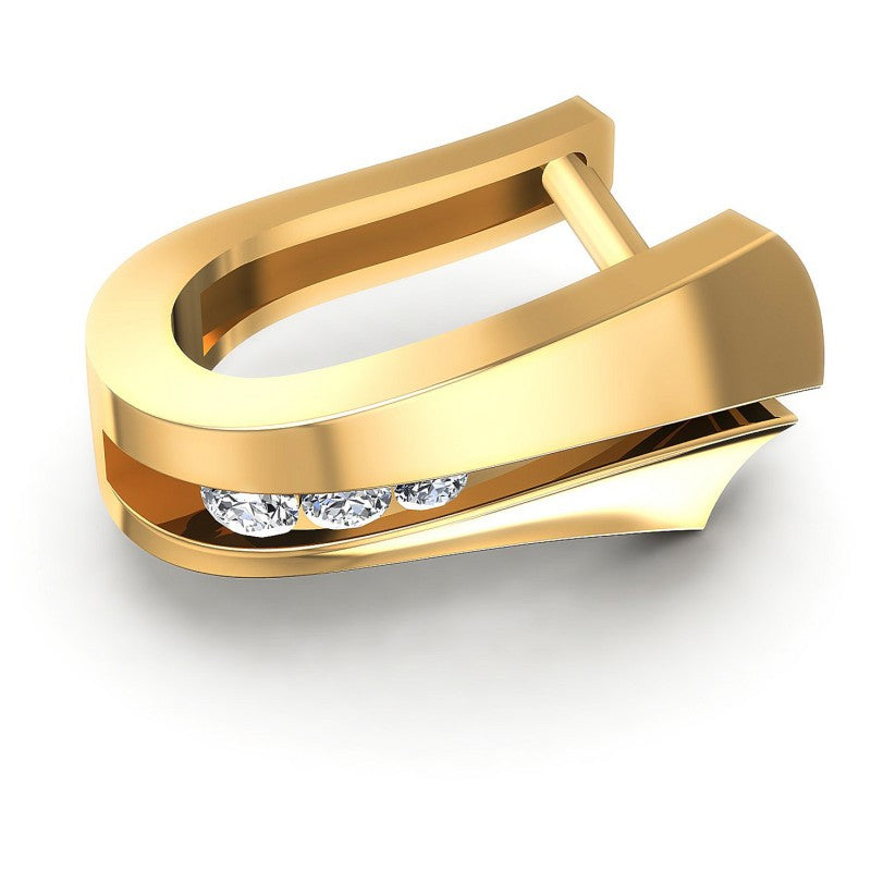 Round Diamonds 0.30CT Earring in 14KT Rose Gold