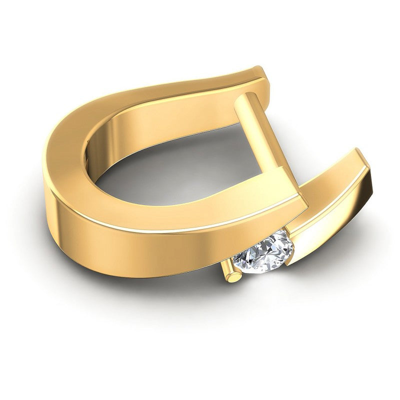 Round Diamonds 0.20CT Earring in 14KT Rose Gold