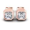 Ascher Diamonds 0.50CT Stud Earrings in 18KT White Gold