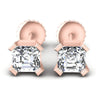 Emerald Diamonds 0.25CT Stud Earrings in 18KT White Gold