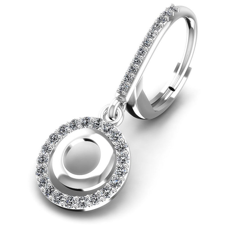 Round Diamonds 0.80CT Earring in 14KT Yellow Gold