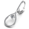 Round Diamonds 1.10CT Earring in 14KT Rose Gold