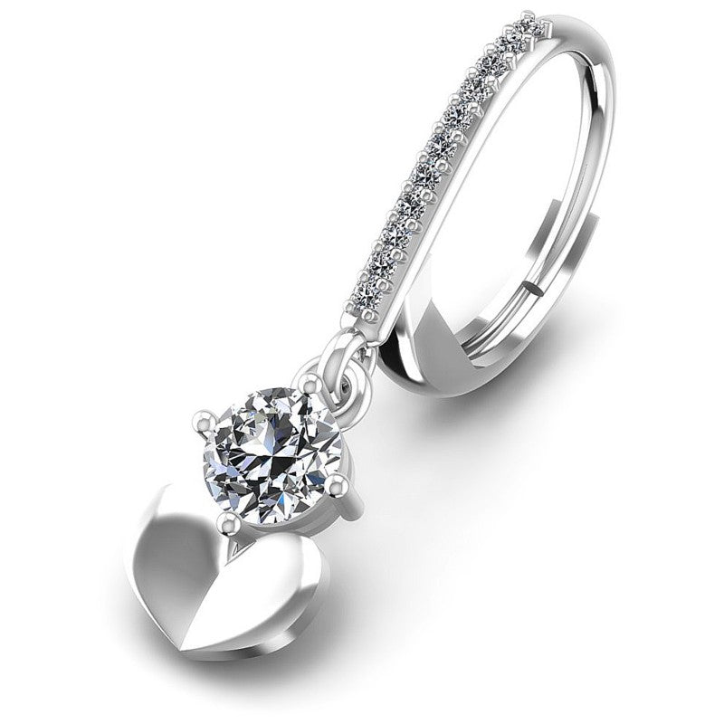Round Diamonds 1.20CT Earring in 14KT Rose Gold