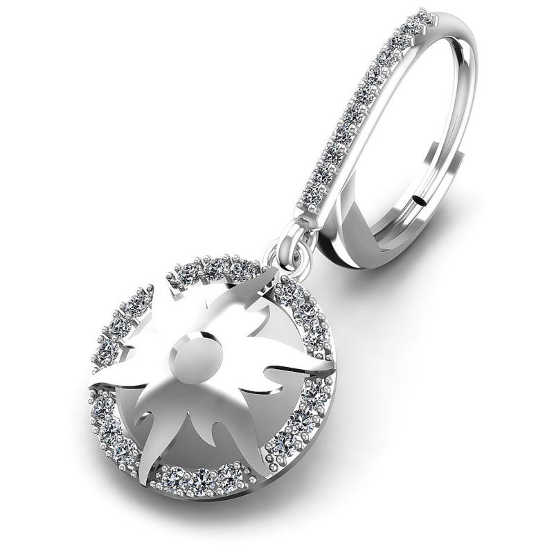 Round Diamonds 0.60CT Earring in 14KT Rose Gold