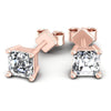 Emerald Diamonds 0.25CT Stud Earrings in 18KT Yellow Gold