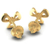 Round Diamonds 0.25CT Designer Studs Earring in 14KT Rose Gold