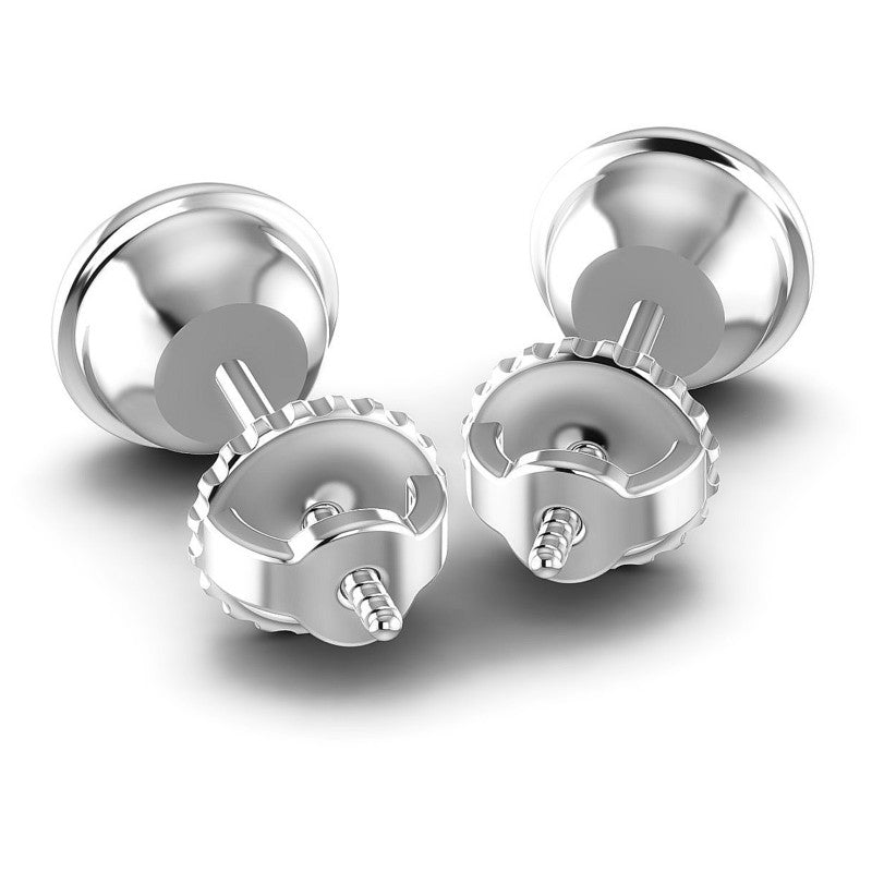 Round Diamonds 0.25CT Stud Earrings in 14KT Rose Gold