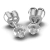 Heart Diamonds 1.00CT Stud Earrings in 14KT Rose Gold