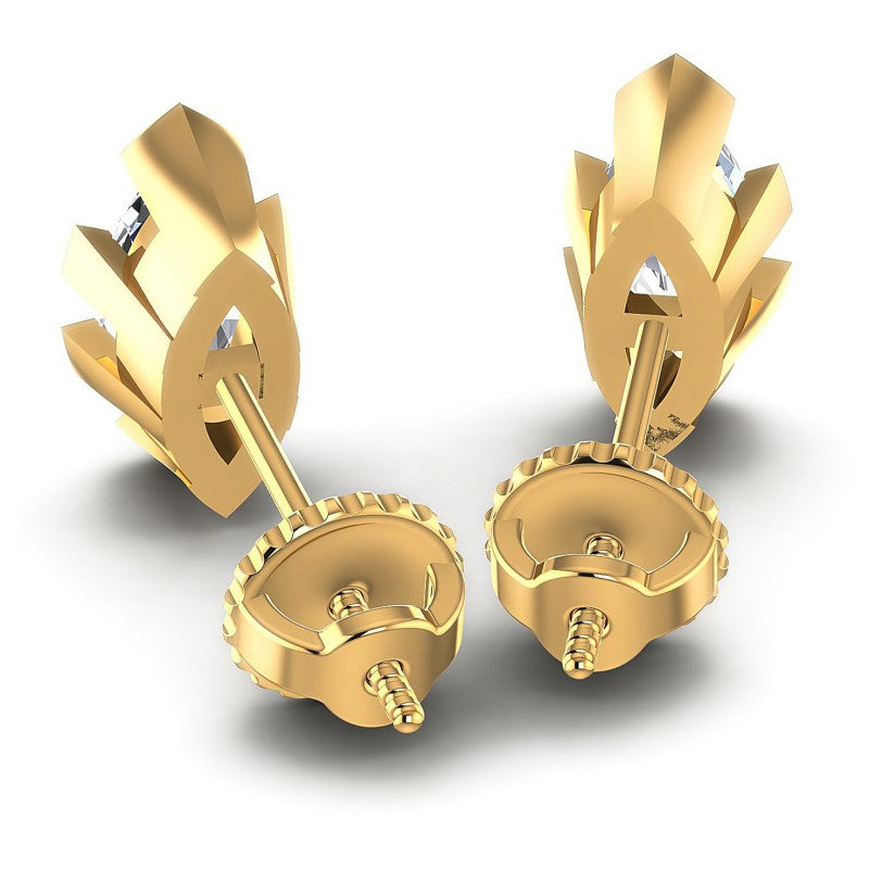 Marquise Diamonds 1.00CT Stud Earrings in 14KT Rose Gold