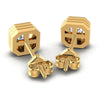 Ascher Diamonds 0.50CT Stud Earrings in 14KT Rose Gold