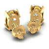 Oval Diamonds 0.25CT Stud Earrings in 14KT Rose Gold