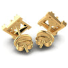 Round Diamonds 1.20CT Designer Studs Earring in 14KT Rose Gold